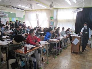 学校公開日です。