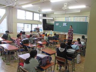 通学班編成・一斉下校です。