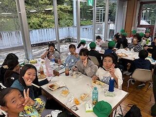 ５年生・林間学校です。